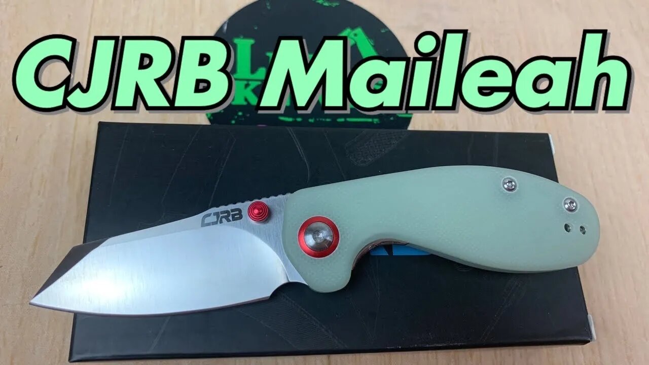 CJRB Maileah / includes disassembly/ great design/a superb lightweight budget carry AR-RPM9 blade