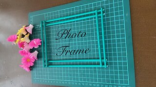 Photo frame decoration.