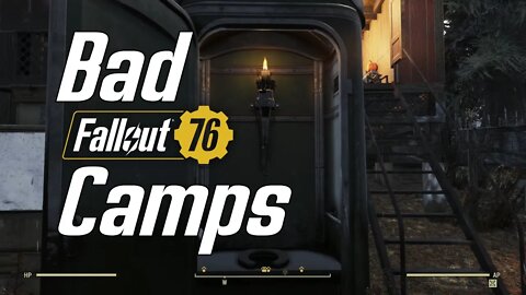 Camp Saved By Bethesda A Fallout 76 Camp Rating Video Gone Wrong