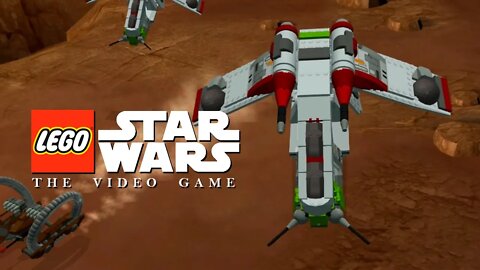 LEGO STAR WARS 1 (PS2) #10 - Batalha de nave! | Gunship Cavalry (Traduzido em PT-BR)