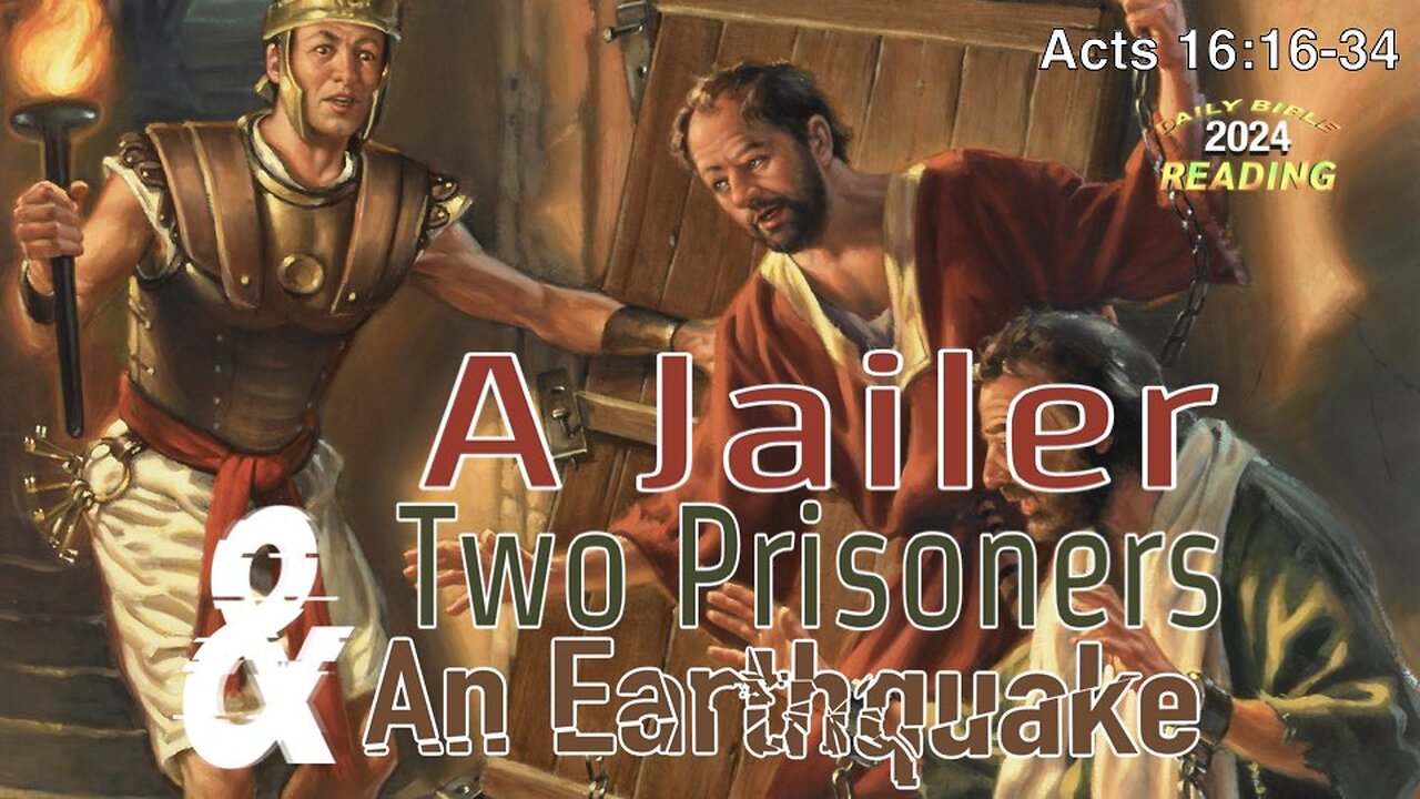 A Jailor, 2 Prisoners and An Earthquake