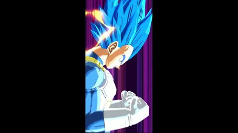 Vegeta Blue Evolution finalizando o Toppo, Deus da Destruição. #dragonBall #DBL #DBLegends #Vegeta