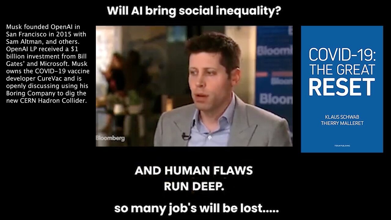 Artificial Intelligence | Sam Altman | Push the Reset Button | Artificial Intelligence | "We Are Going to Have An Opportunity to Push the RESET Button And Think About the World We Want And I Think Universal Basic Income Is a Big Part of That."