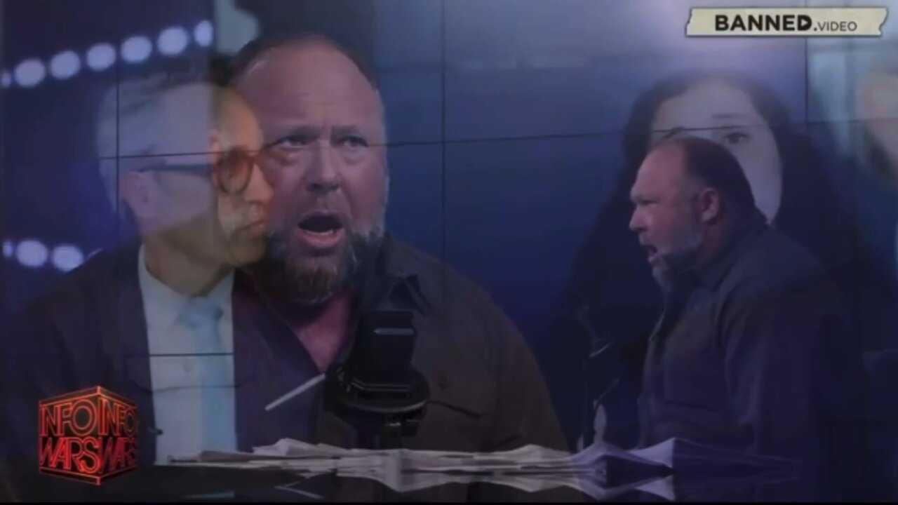 Alex Jones channels a demonic, German, trans cult leader live on air… For Reals!