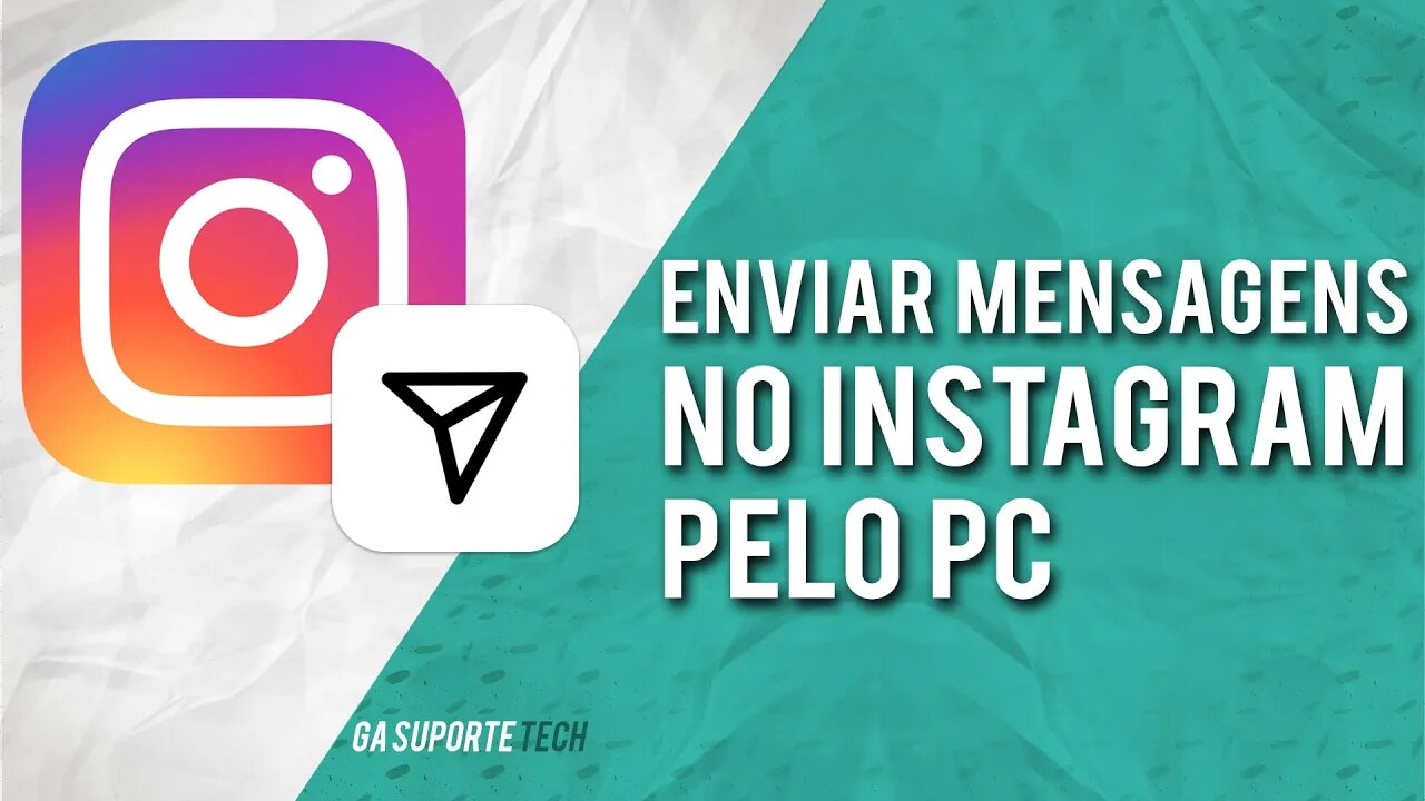 Como ENVIAR MENSAGENS no INSTAGRAM pelo PC