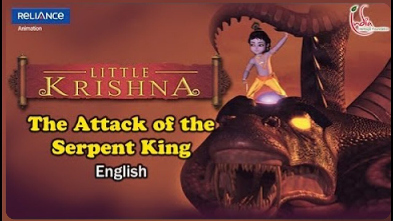 Little Krishna English - Episode 1 Attack Of Serpent King