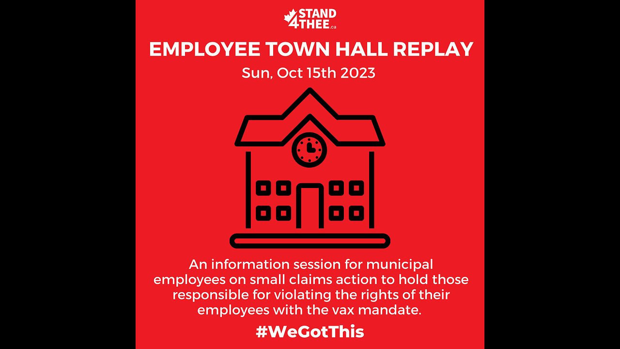 Employee Action Town Hall Zoom Oct 15 2023