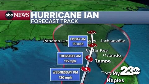 Hurricane Ian gains strength over the Atlantic, bears down on Gulf Coast