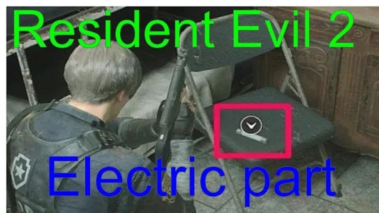 Resident Evil 2 Electric part location