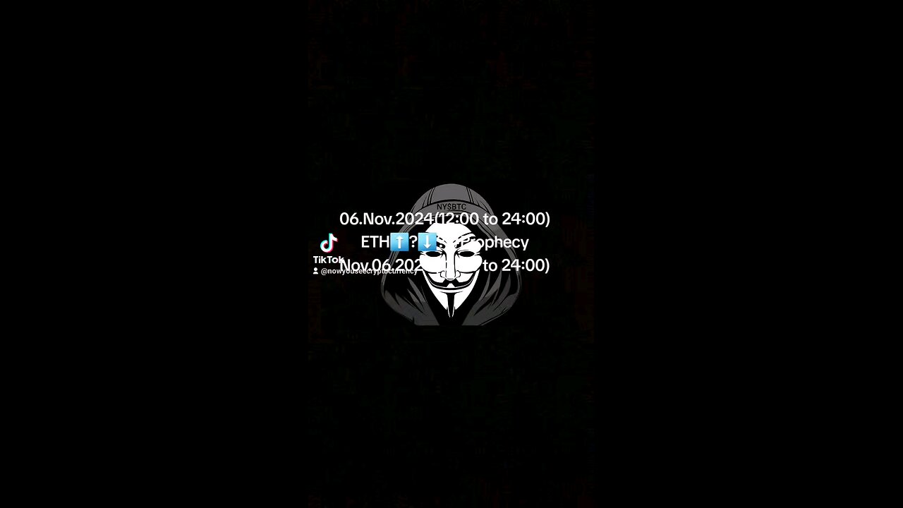 06.Nov.2024(12:00 to 24:00) ETH⬆️?⬇️? #Prophecy Nov.06.2024(12:00 to 24:00)