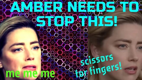 #amberheard NEEDS TO STOP! “Scissors for fingers” #shorts