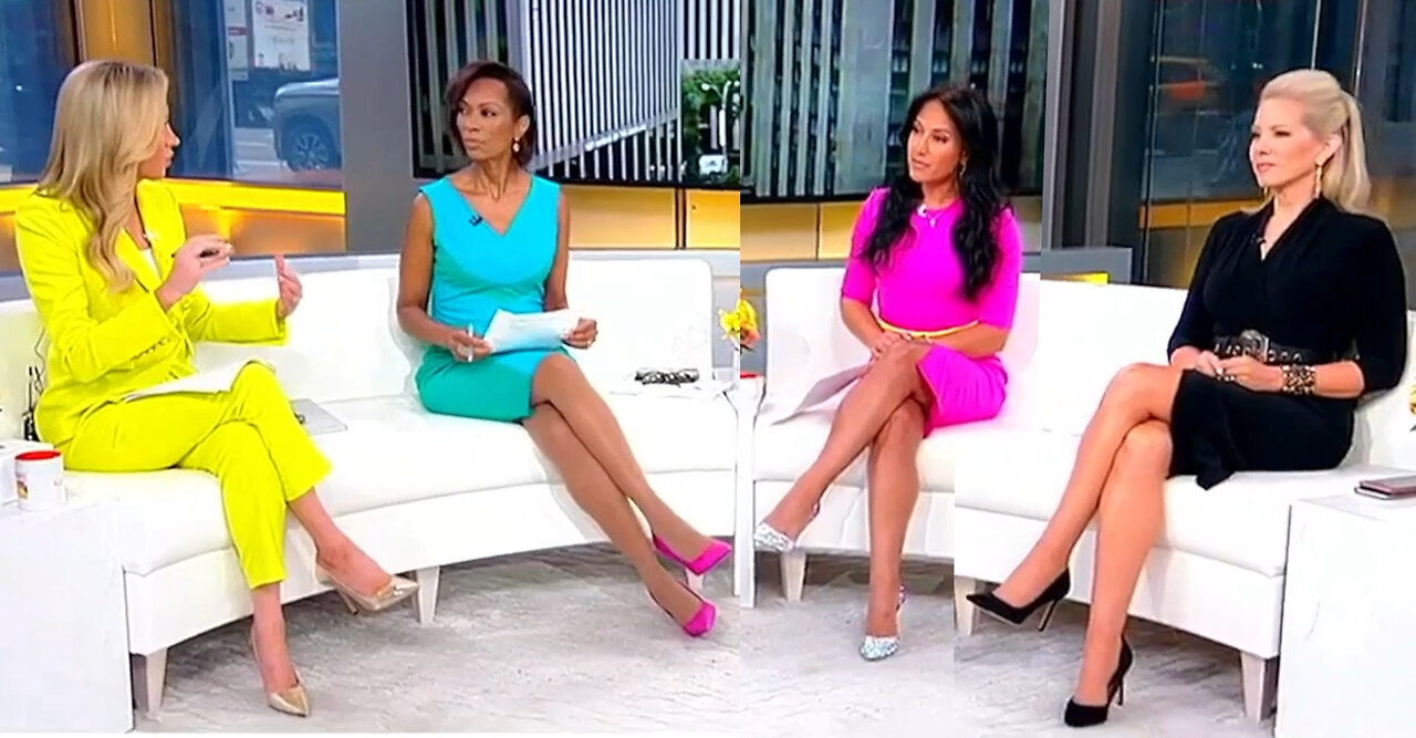 Shannon Bream, Emily Compagno, Harris Faulkner and Kayleigh McEnany Aug 24 2023