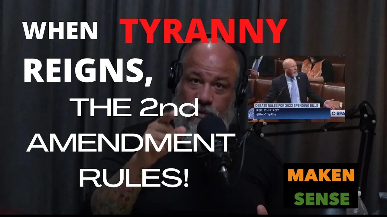 WHEN TYRANNY REIGNS, 2A RULES, CHIP ROY!