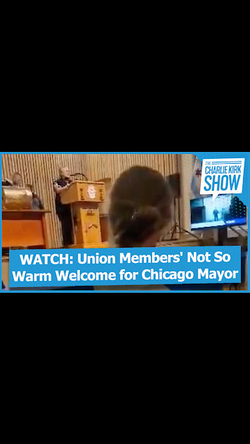 WATCH: Union Members' Not So Warm Welcome for Chicago Mayor