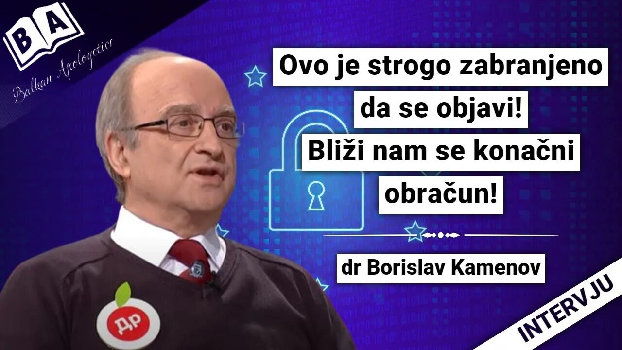 dr Borislav Kamenov-Ovo je strogo zabranjeno da se objavi!Bliži nam se konačni obračun!