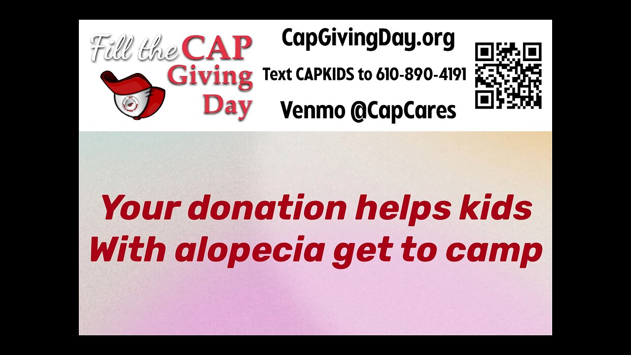 Help “FILL THE CAP” CapGivingDay.org