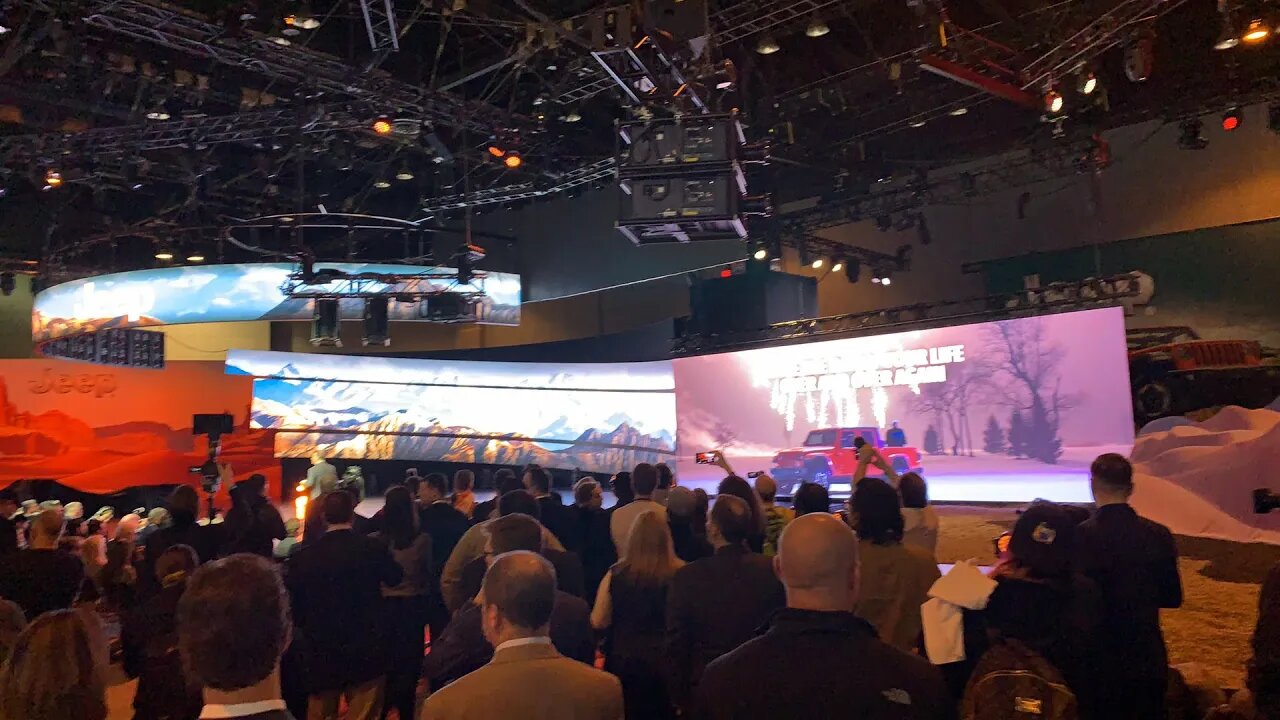 JEEP PRESS CONFERENCE at 2020 Chicago Auto Show