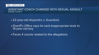 Assistant wrestling coach in Racine County charged with sexual assault