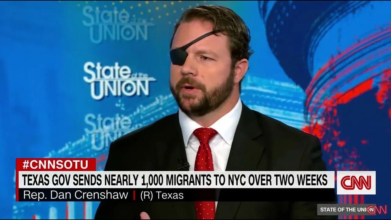 Dan Crenshaw tries to convince Jake Tapper that Republicans can have differing ideas - 8/23/22