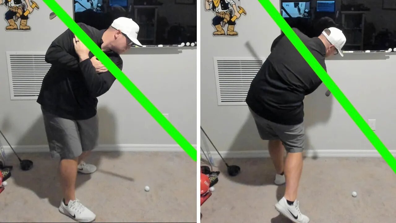 How To Tilt The Shoulders In The Golf Swing | Backswing & Downswing