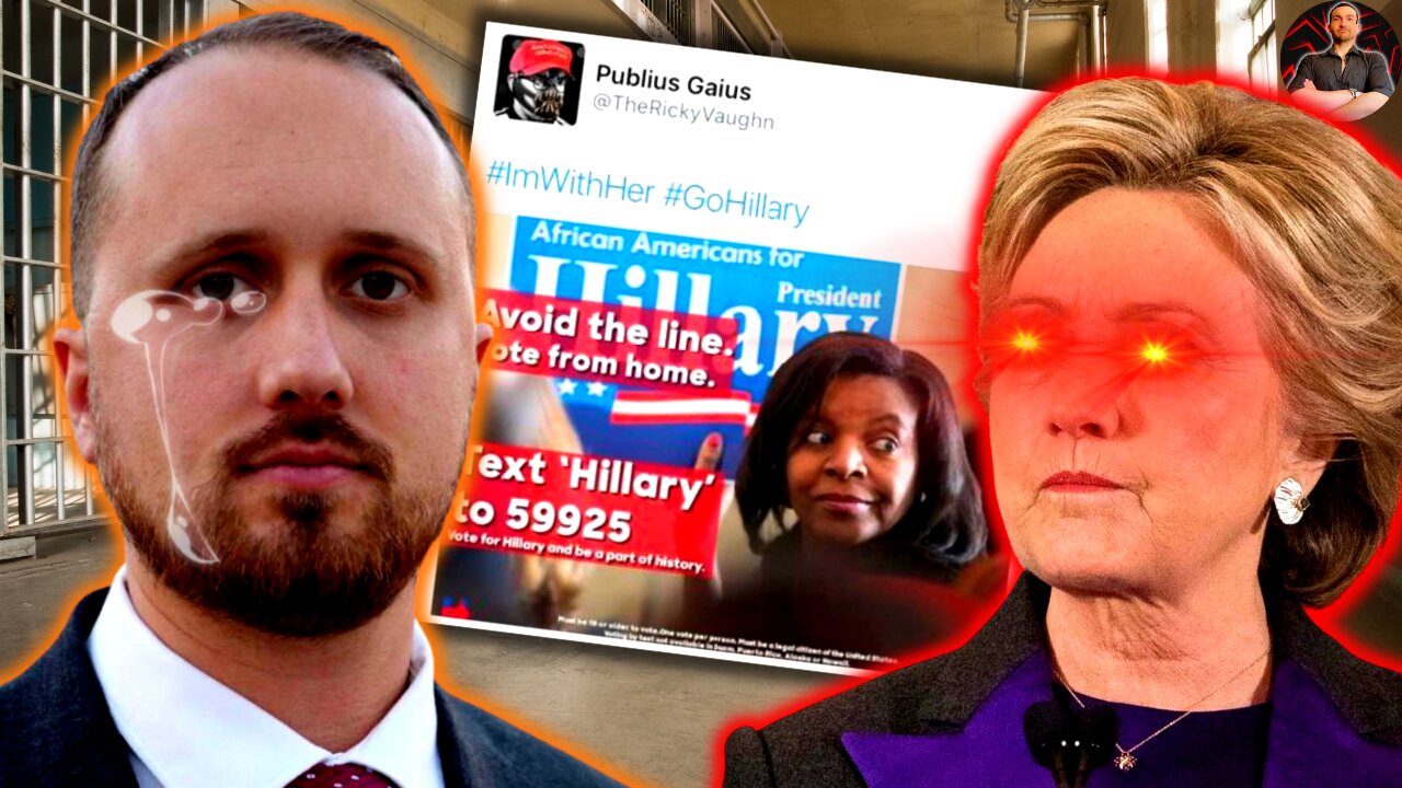 Hillary Clinton Meme Lands Douglass Mackey/Ricky Vaughn in JAIL For Election Interference in 2016!