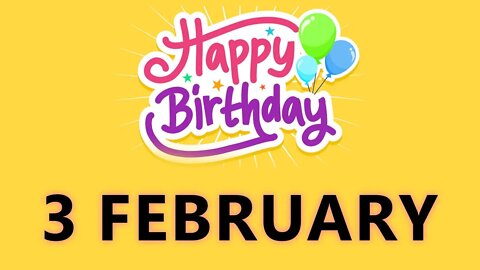 Happy Birthday to All who have Birthday on 03 March - Birthday Wish From Birthday Bash