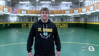 Luke Geog helps secure St. Ed's 7th state wrestling title in last 8 years
