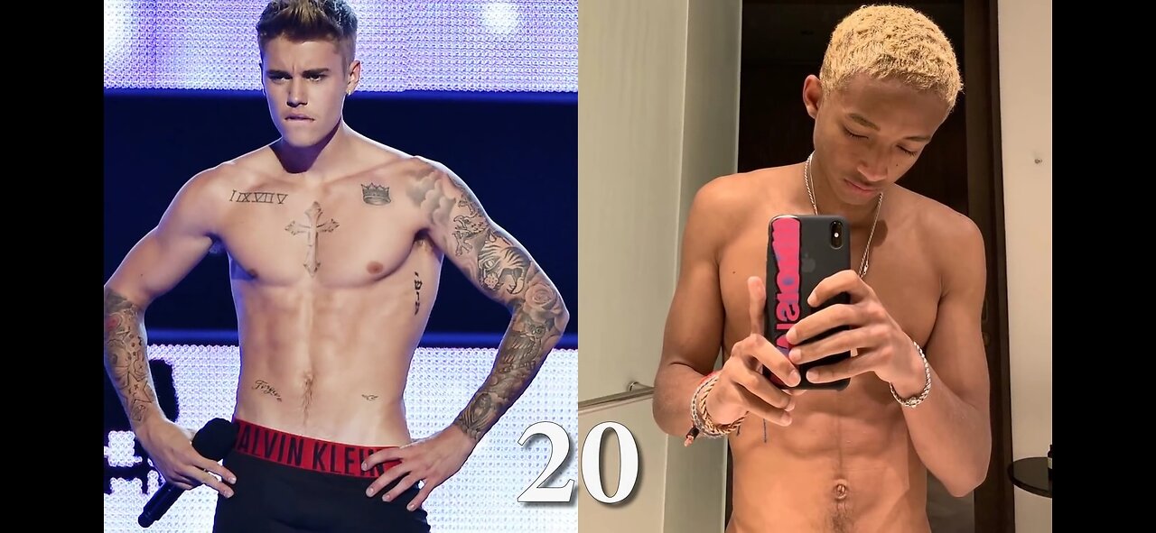 Justin Bieber vs Jaden Smith Transformation 2018