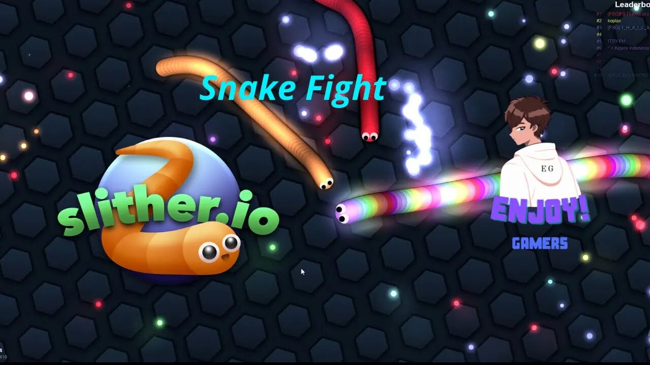 Snake Fight 🐍🐍🐍II slither io II 🐍🐍🐍EG