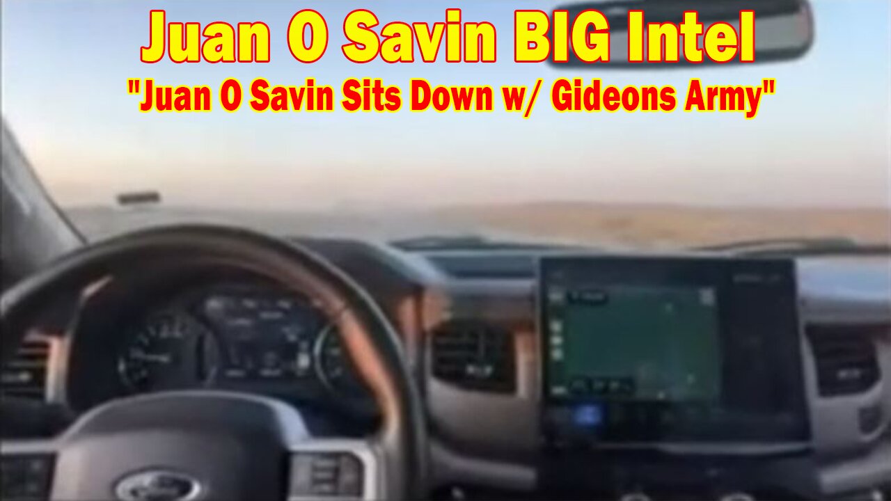 Juan O Savin BIG Intel Apr 24: "Juan O Savin Sits Down w/ Gideons Army"