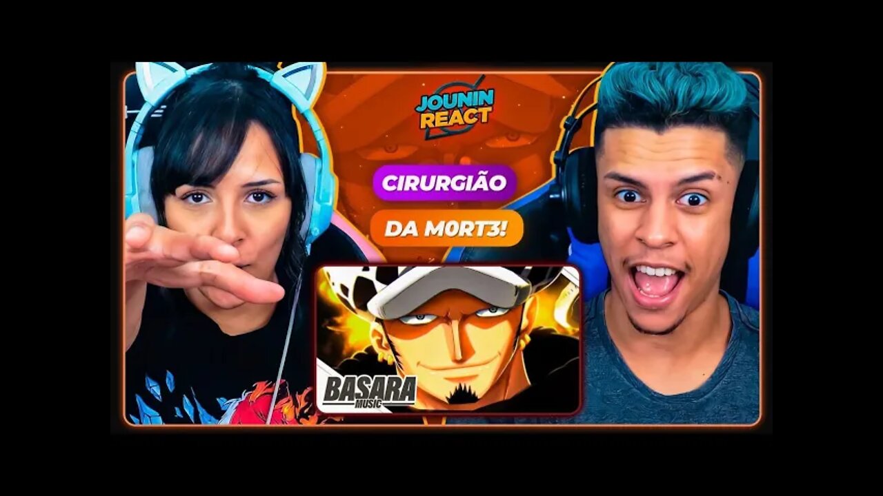 Cirurgião da Morte | Law (One Piece) | Basara | [React Rap Nerd] 🔥