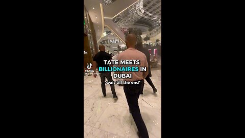 Andrew tate meeting billionaire in dubai