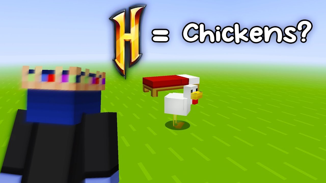 Bedwars added chickens lol