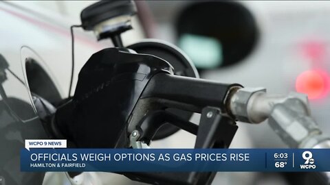 Hamilton, Fairfield officials weigh options as gas prices continue to rise