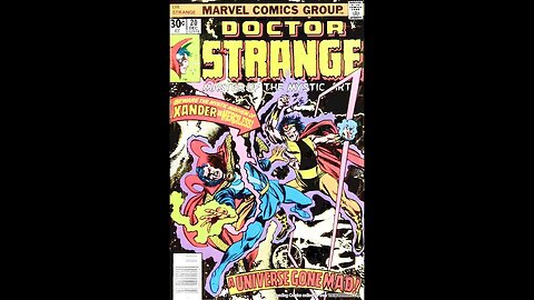 DOCTOR STRANGE #20 (1974). Great over the top dialogue and i love that one panel. So good.