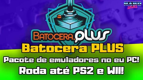 Batocera Plus - Pacote de emuladores para PC! Como instalar e configurar! Roda até Wii e PS2!