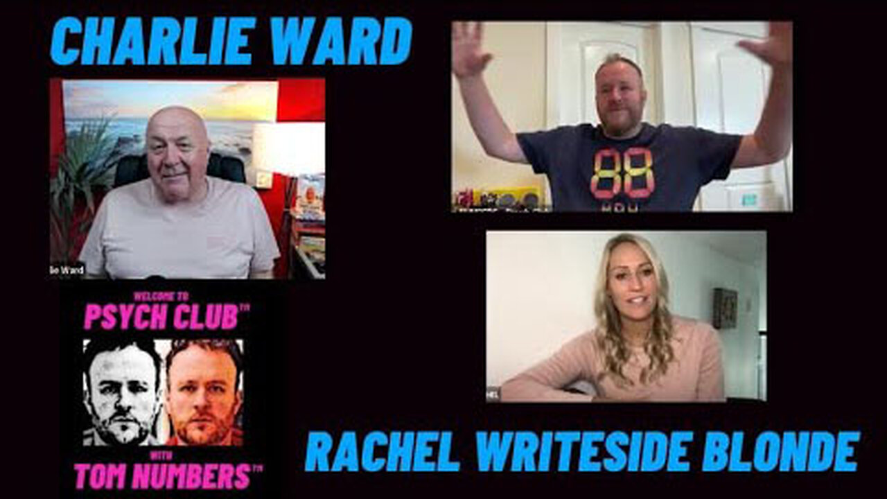 CHARLIE WARD, TOM NUMBERS & RACHEL WRITESIDE BLONDE…..