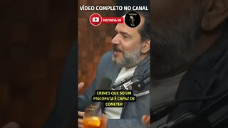 CRIMES ESPECÍFICOS DE PSICOPATAS #shorts #flowpodcast #ricardoventura