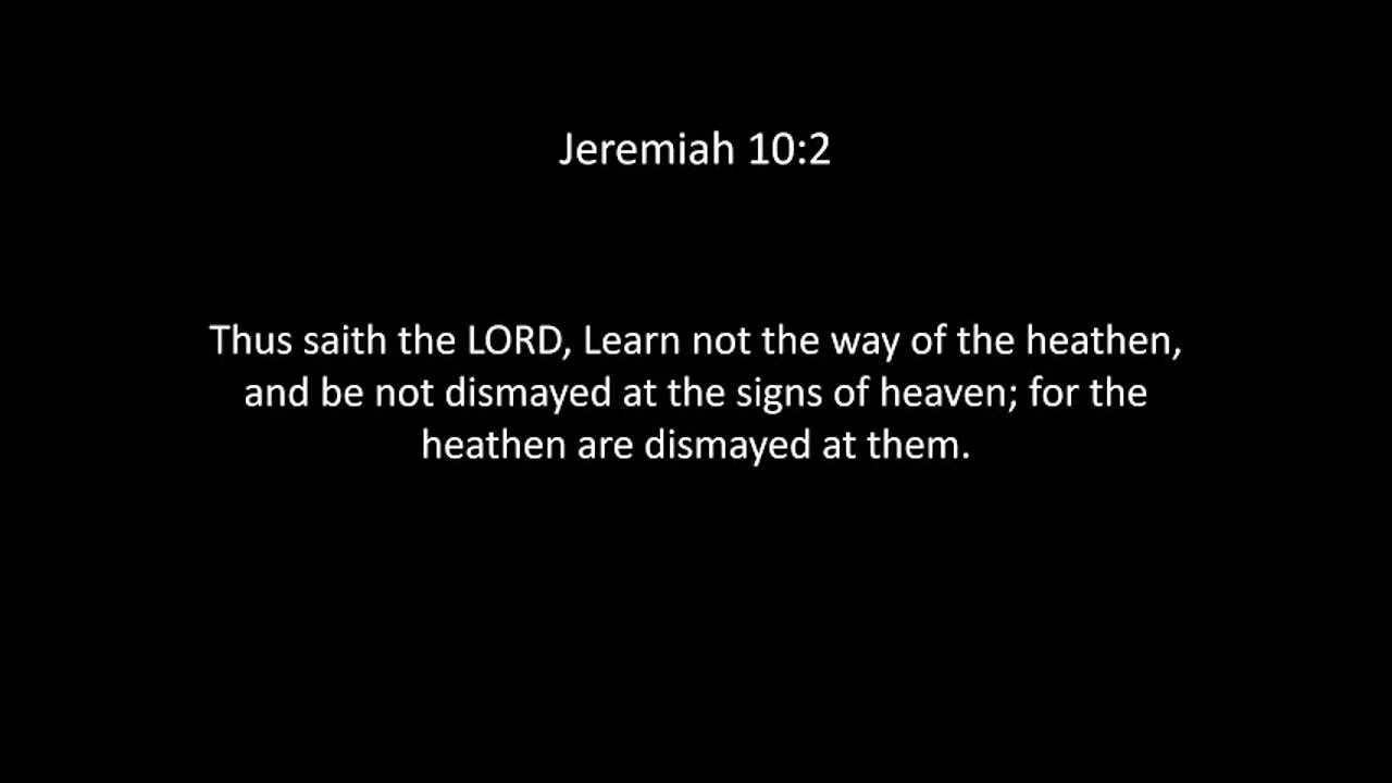 Jeremiah Chapter 10