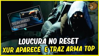 DESTINY 2 │ DEU A LOUCA NO XUR, PEGUE AGORA ARMA GOD ROLL!