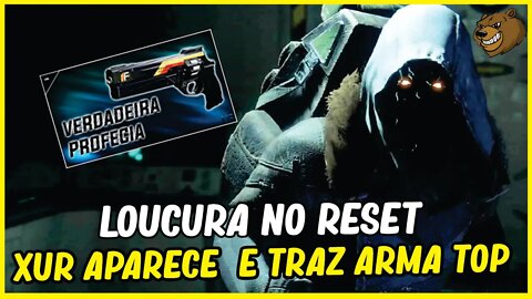 DESTINY 2 │ DEU A LOUCA NO XUR, PEGUE AGORA ARMA GOD ROLL!