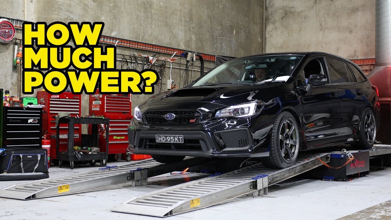 Testing our mods on the Dyno - Marty's Levorg Part 7