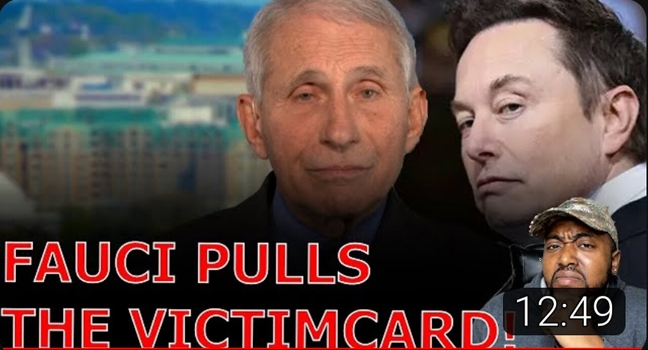 Dr. Fauci LOSES IT CRIES VICTIMHOOD After Being Confronted With Elon Musk Calling For His Arrest