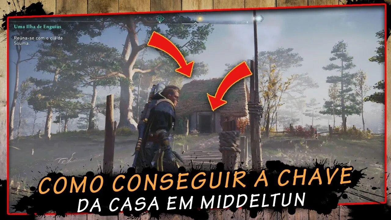 Assassin's creed valhalla, Como conseguir a chave da casa em middeltun | super dica