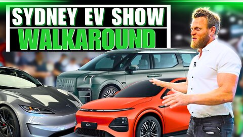 Sydney EV show full walkaround - all the cars and tech