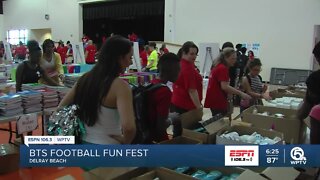 Back to School Football Fun Fest in Delray Beach