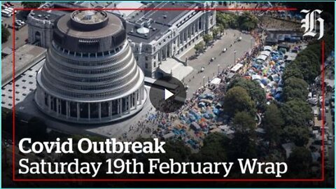 New Zealand Covid Protests Heat Up at Parliament in Wellington