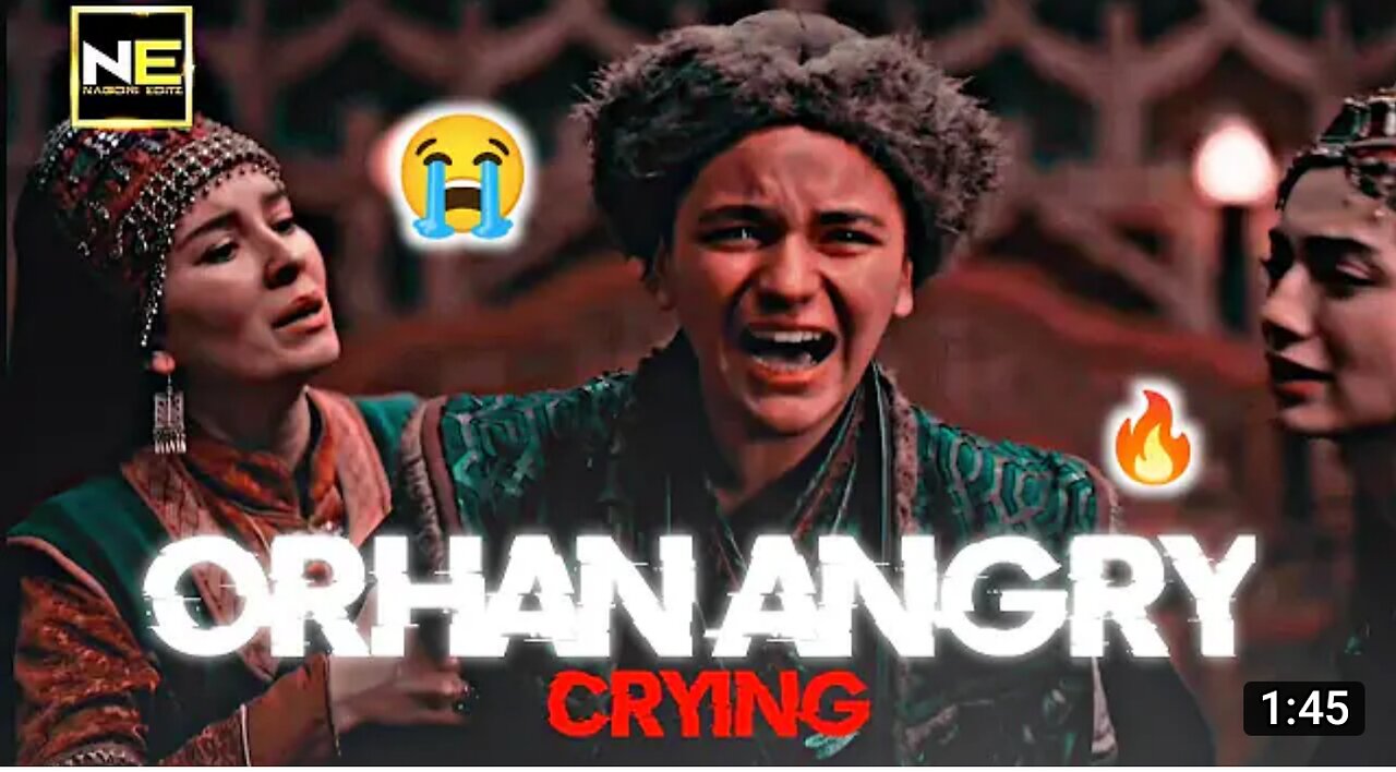 Orhan bey angry crying orhan cuted left hand orhan poisoned.