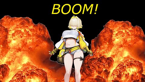 Goddess Of Victory: Nikke- Elegg Booms Everywhere