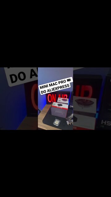 🔥MINI MAC PRO DO ALIEXPRESS 🖥 H510 + i9 11900F ES + RX 560 + 32 RAM 3000MHZ 🟰HACKINTOSH